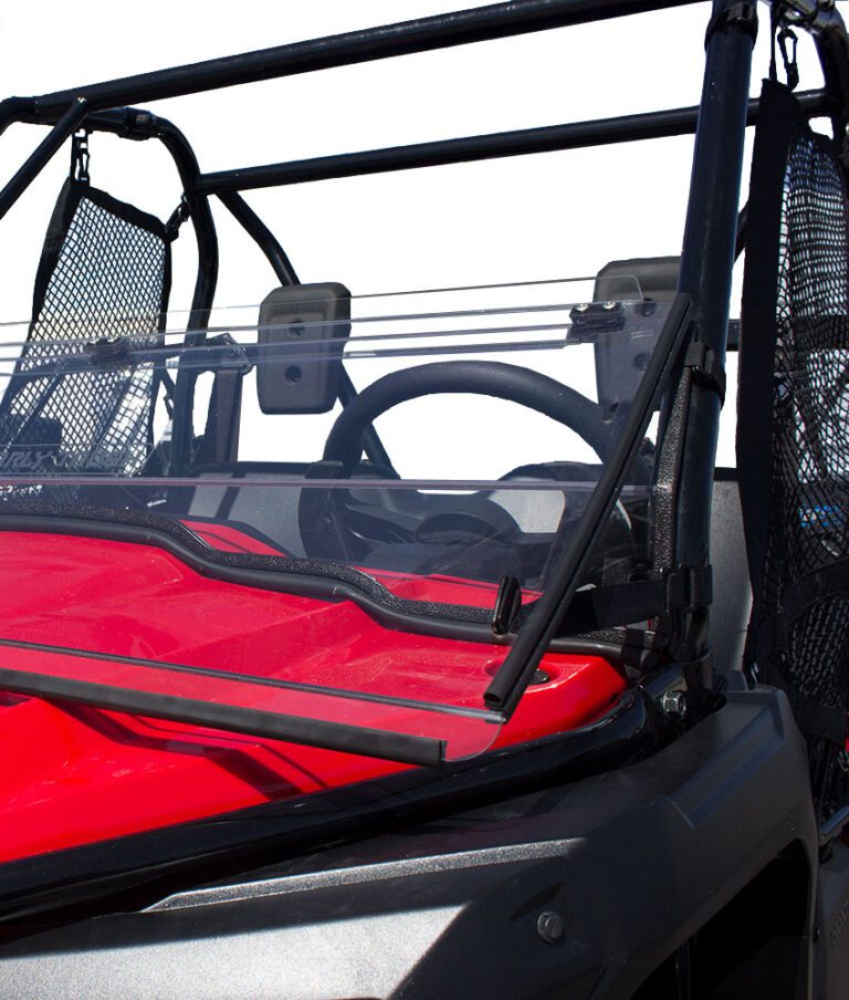 Pioneer 500 windshield | Clearly Tough UTV Windshields