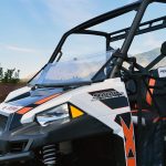 Polaris Full Size Ranger Windshield in Tilt Position