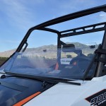 Folded Polaris Ranger full tilt windshields