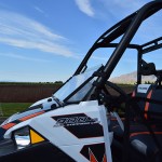 Polaris Full Size Ranger tilting windshield