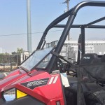Polaris Midsize Ranger tilting windshield