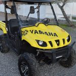 Yamaha Rhino full folding windshield