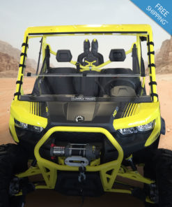 Can-Am Defender Full Folding Windshield