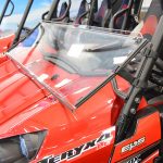 Tilted Kawasaki Teryx Full Windshield