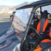 Clearly Tough Yamaha Wolverine X4 Full Folding Windshield
