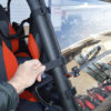 Wolverine X4 windshield velcro strap attachment