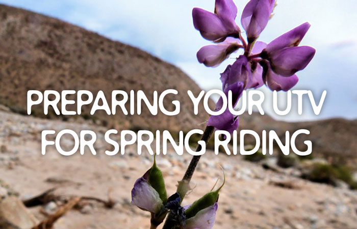 Preparing your UTV for Spring Riding