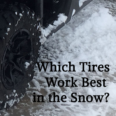 Which Tires Work Best in the Snow?