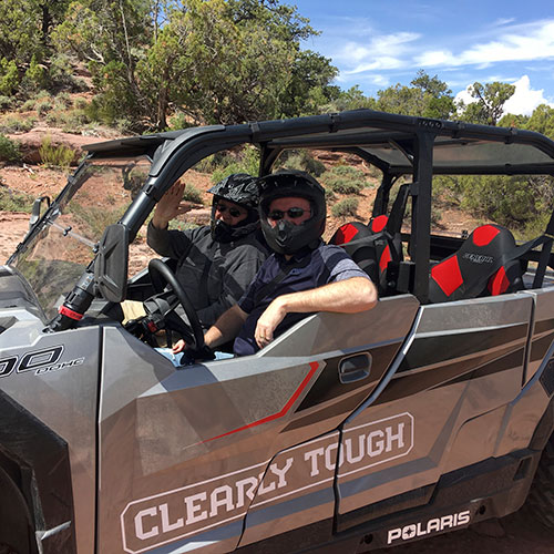 Riding in Moab