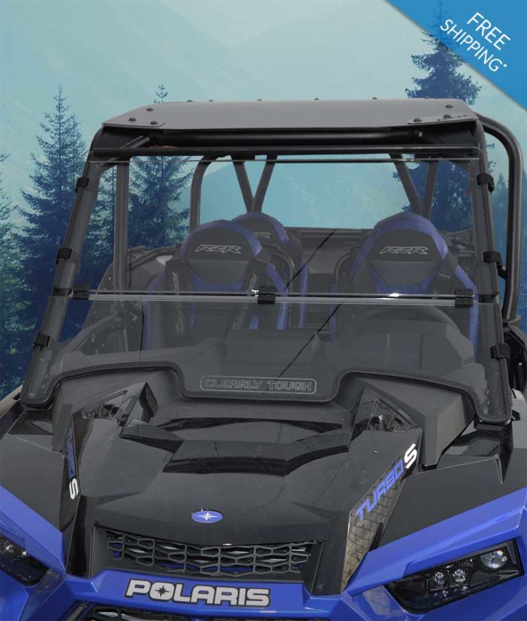 RZR XP Turbo S Windshield ClearlyTough Windshields