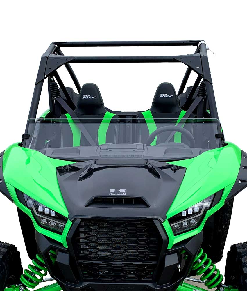 thumbnail image 2 of Kawasaki Teryx KRX 1000 Scratch Resistant Full Windshield 2 of 13