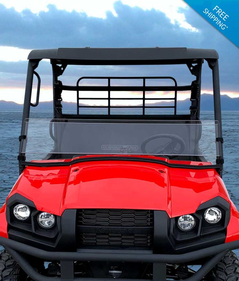 Mule Pro MX Half Windshield Clearly Tough UTV Windshields