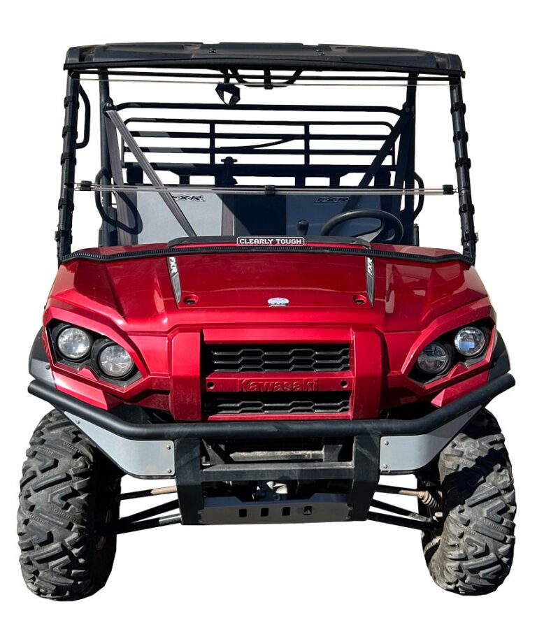 Kawasaki Mule Pro Windshield Clearly Tough Side by Side Windshields