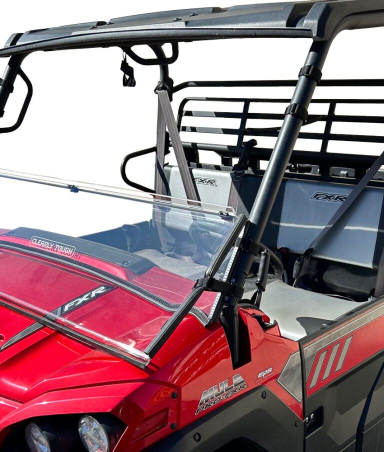 Kawasaki Mule Pro Windshield | Clearly Tough Side by Side Windshields