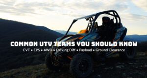 Common UTV Terms You Should Know